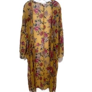 Floral Kimono Duster